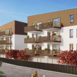 programme immobilier aix les bains- résidence neuve balcons fleuris ciel bleu
