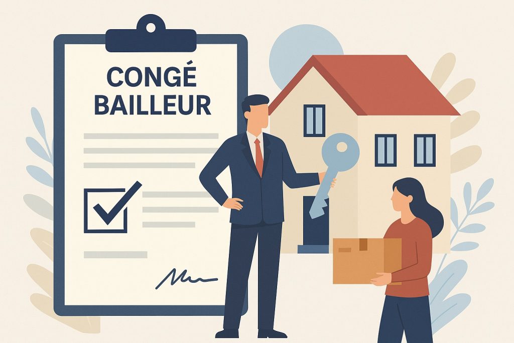 congé bailleur-illustration pour congé pour vente