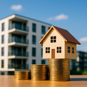 statut bailleur privé-immeuble neuf-pieces empilées